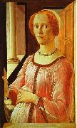 Sandro Botticelli Portrait of a Lady oil painting